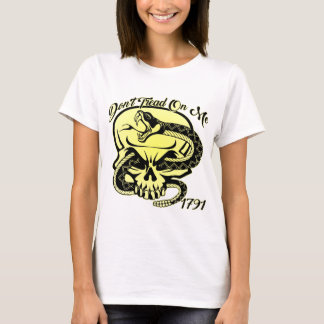 Snake Skull Don’t Tread On Me 1791 # T-Shirt