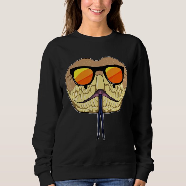 Snake Sunglasses Sweatshirt (Front)