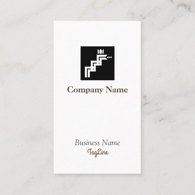 Snake Symbol Business Card (Front)