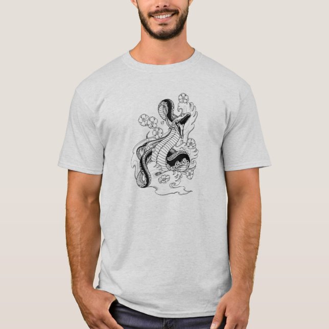 Snake Tattoo T-Shirt (Front)