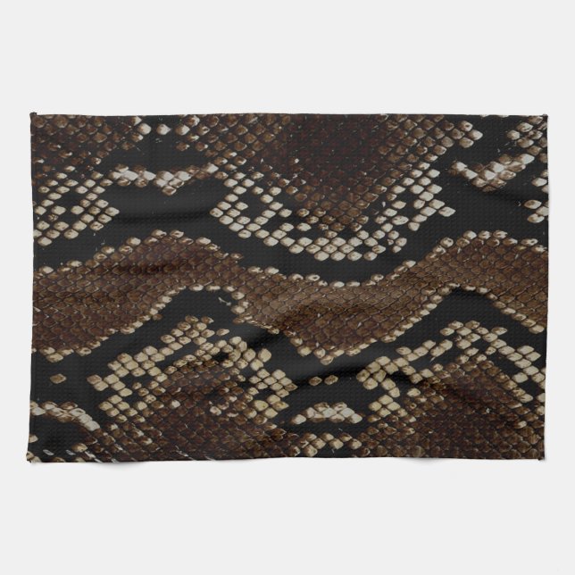 Snake Tea Towel (Horizontal)
