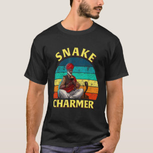 Snake Trainer Acrobat Circus Carnival For Animal T T-Shirt