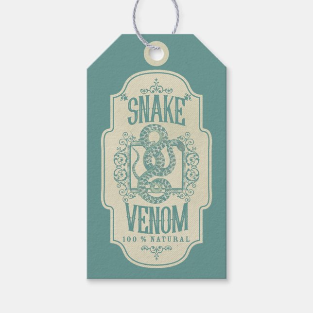 Snake Venom Potion  Gift Tags (Front)