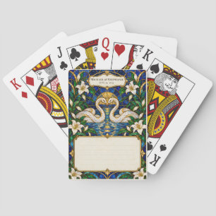 Snake Wedding Guest Book Signing Deck Playing Cards