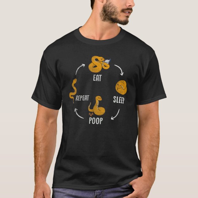 Snake Whisperer Python Boa Reptile Serpent Snake 1 T-Shirt (Front)