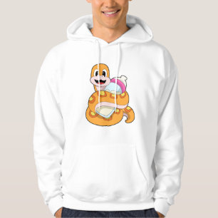Snake with Baby bottle Hoodie