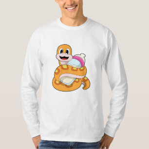 Snake with Baby bottle T-Shirt