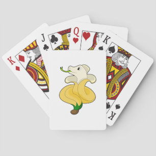 Snake with Banana Playing Cards