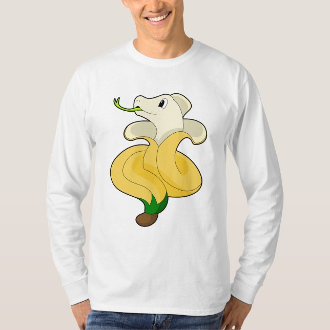 Snake with Banana T-Shirt (Front)
