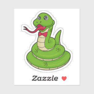 Snake with Bow tie