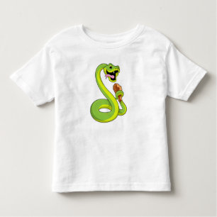 Snake with Chicken Toddler T-Shirt