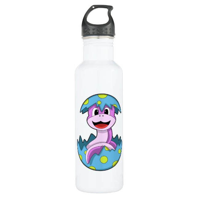 Snake with Egg shell 710 Ml Water Bottle (Front)