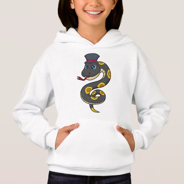 Snake with Hat (Front)
