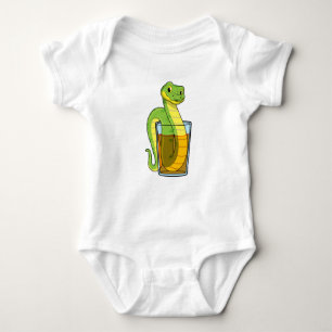 Snake with Juice Baby Bodysuit