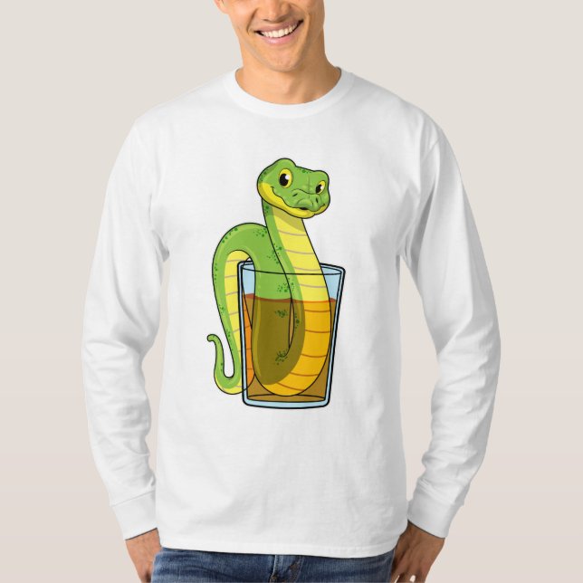 Snake with Juice T-Shirt (Front)