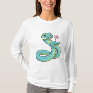 Snake with Lollipop T-Shirt
