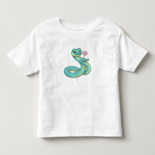 Snake with Lollipop Toddler T-Shirt