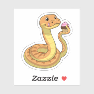 Snake with Muffin