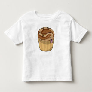 Snake with Muffin Toddler T-Shirt
