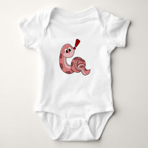 Snake with red Stains Baby Bodysuit