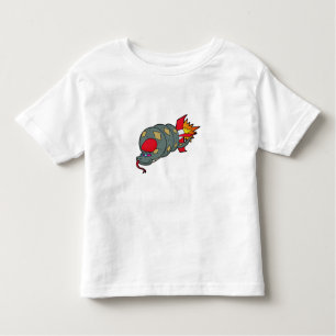 Snake with Rocket Toddler T-Shirt
