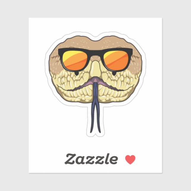 Snake with Sunglasses (Sheet)