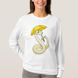 Snake with Umbrella T-Shirt