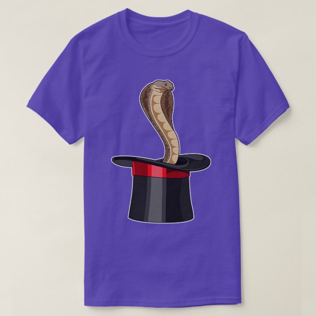 Snake Wizard Cylinder 2 T-Shirt (Design Front)