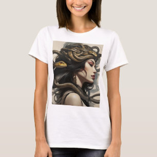 Snake woman art T-Shirt