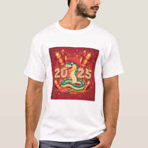 Snake Year 2025 wood snake T-Shirt
