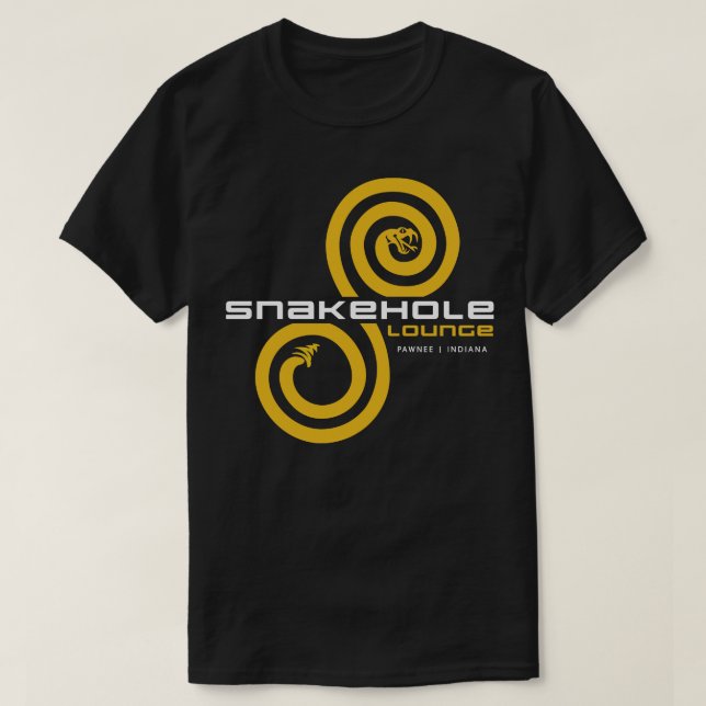 Snakehole Lounge T-Shirt (Design Front)