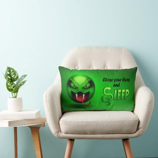 Snakemoji Rectangle cushion (Chair)