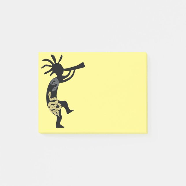 Snakes and Kokopelli Post-it Notes (Front)
