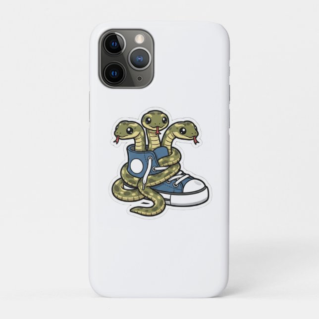 Snakes on shoes Case-Mate iPhone case (Back)