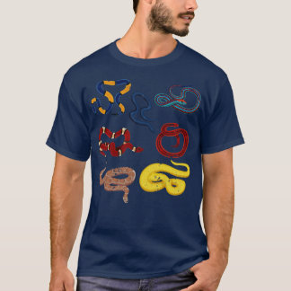 Snakes Reptile Animal Pet Venom Snake T-Shirt