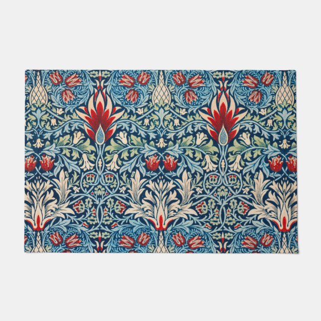 Snakeshead, William Morris Doormat (Front)