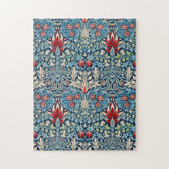 Snakeshead, William Morris Jigsaw Puzzle (Vertical)