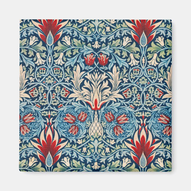 Snakeshead, William Morris Magnet (Front)