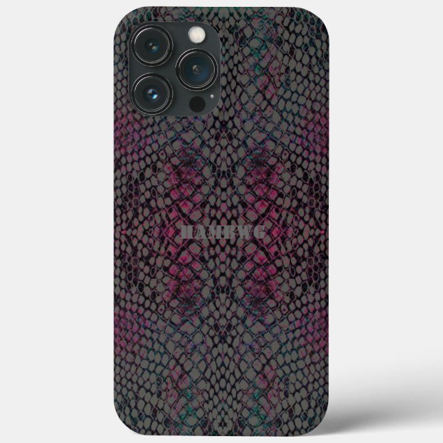 Snakeskin Cell Phone Case - HAMbyWG (Back)