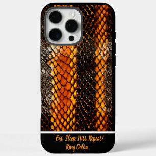 Snakeskin create intricate patterns iPhone 16 pro max case