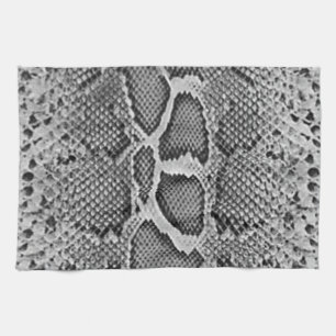 Snakeskin design, Snake Skin Print Pattern Tea Towel