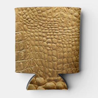 Snakeskin Texture: Wild Background Design. Can Cooler