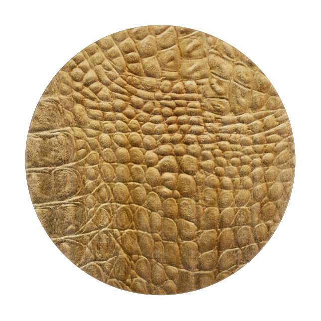 Snakeskin Texture: Wild Background Design. Cutting Board (Front)