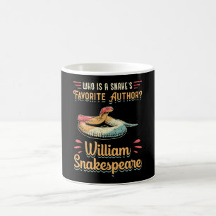 Snakespeare Cobra Snake Reptile Animal Funny Gift Coffee Mug