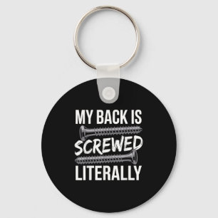 Snal Fusion Art For Men Women Recovery Back Snal F Key Ring