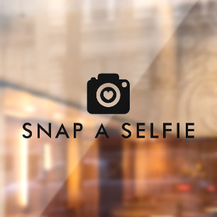 Snap A Selfie Cute Heart Camera Wedding Mirror