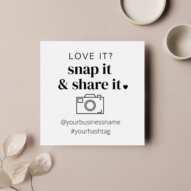 Snap and Share Instagram Card (Creator Uploaded)