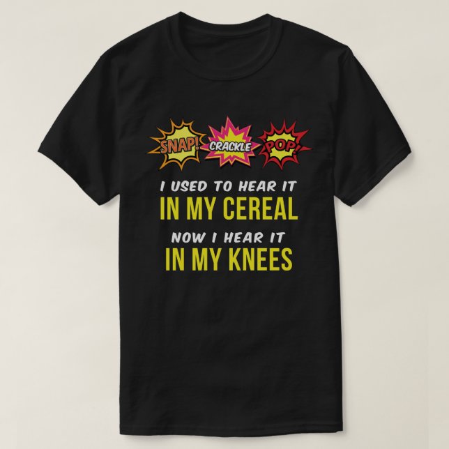 Snap Crackle Pop Tshirt (Design Front)