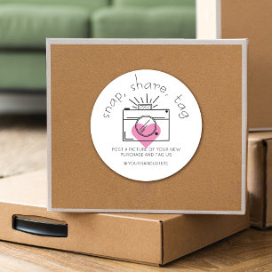 Snap Share Tag Heart Camera Social Media Business