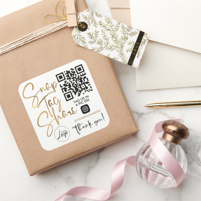 Snap Tag Share QR Code Social Media  (Gifting)
